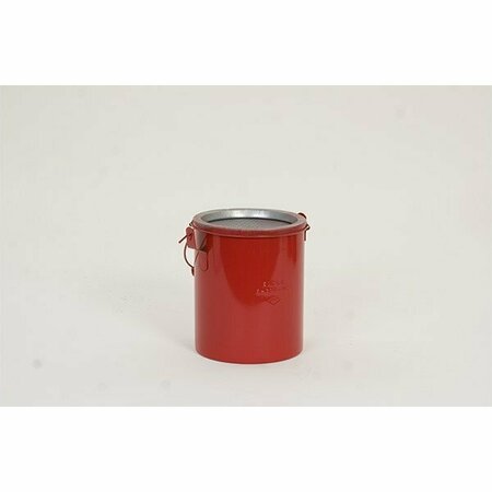 EAGLE SAFETY BENCH & DAUB CANS, Metal - Red Bench Can without Lid, CAPACITY: 6 Qt. B606NL